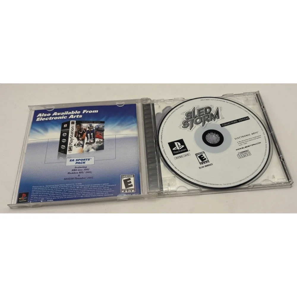Sled Storm Collector's Edition Sony PlayStation 1‎ PS1 1999 Complete